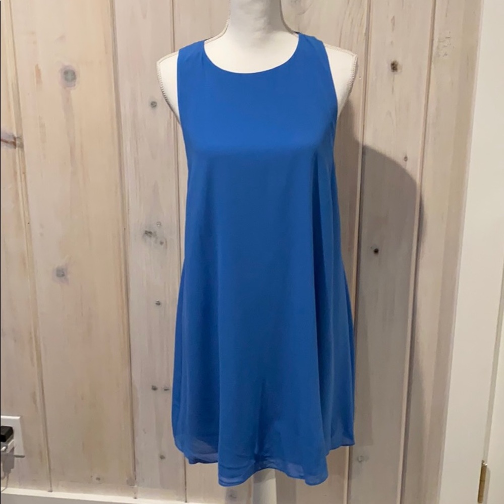 Alice + Olivia By Stacy Bendet Blue Dress